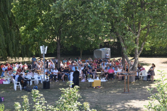 Schwimmbad-Gottesdienst 2022 mit Tauferinnerung