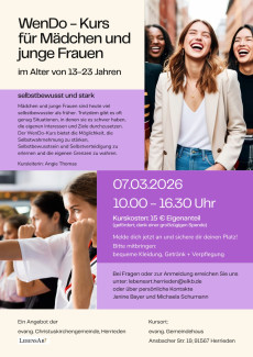 WenDo Kurs März 2026