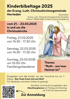 Anmeldung Kinderbibeltage S1